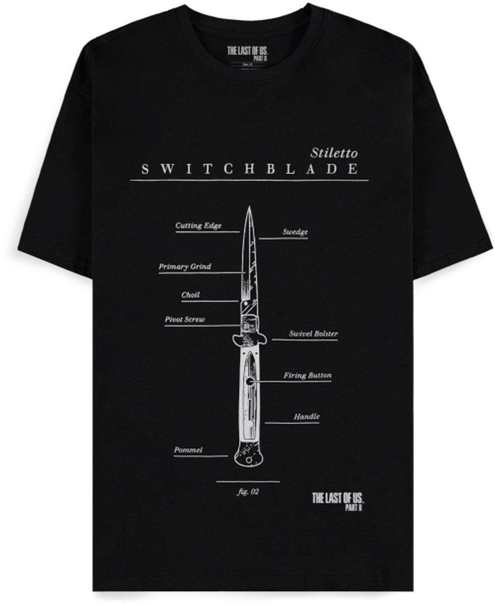 The Last Of Us Switchblade Heren T-shirt - zwart - S