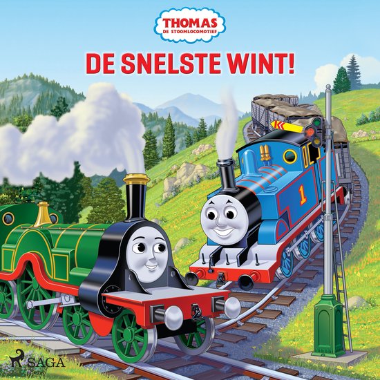 Thomas de Stoomlocomotief - De snelste wint! - cover