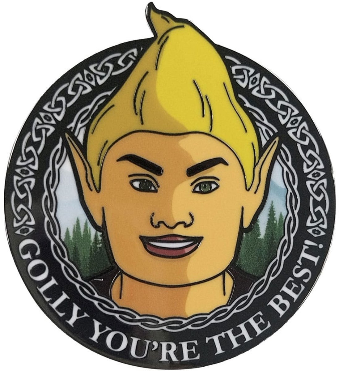 The Elder Scrolls IV: Oblivion Pin Badge Adoring Fan