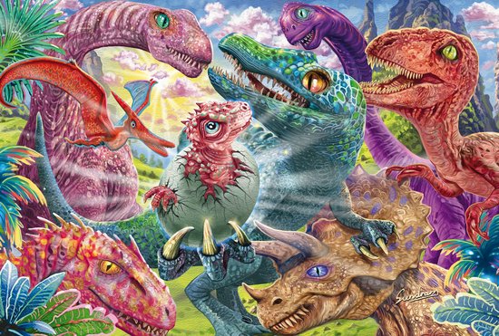 Puzzle 100 pcs Les animaux de la jungle - Puzzles Schmidt - BCD Puzzle 100 pcs Les animaux de la jungle - Puzzles Schmidt - BCD