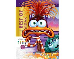 foto van Coloriages Mystères Best of Pixar - Kleuren op Nummer - Hachette Heroes - Kleurboek voor volwassenen en kinderen