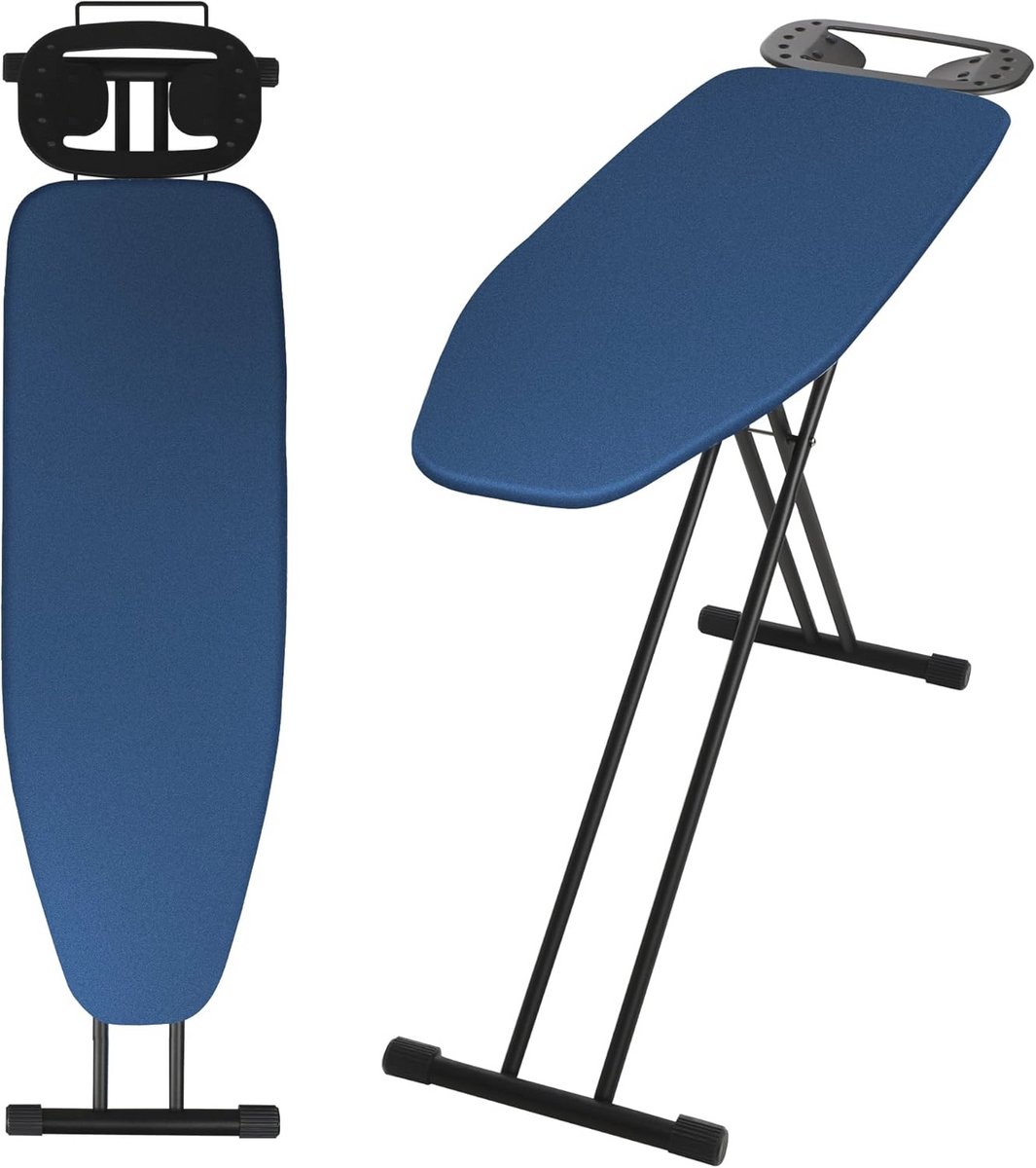 Inklapbare Strijkplank met Verstelbare Hoogte en Anti-slip Voetjes - 120 x 38 cm