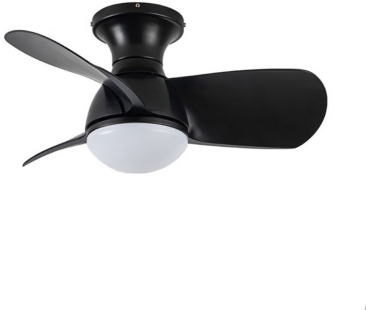 CristalRecord Plafondventilator Epona Mini Ø 64 cm zwart