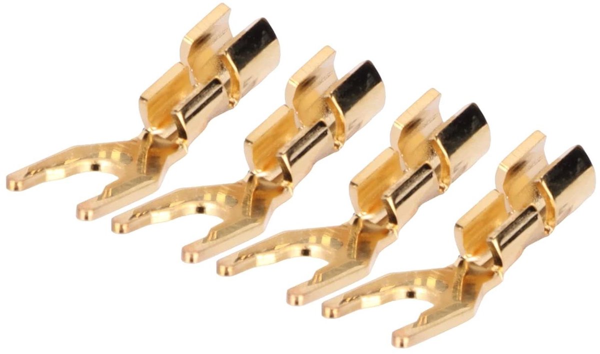 Y Connector Professional Sand Transmission with High Sensitivity Solderable Plug for DIY Speaker Cable