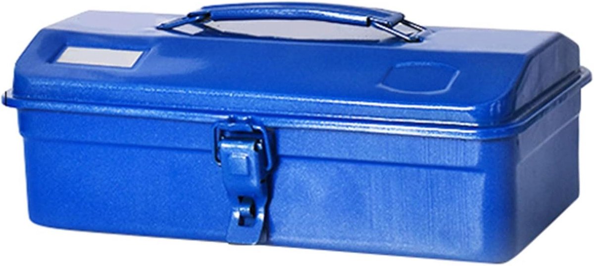 275x100x135mm Dikke Metalen Gereedschapskist - Heavy Duty en Groot - Multifunctionele Toolbox met Slot