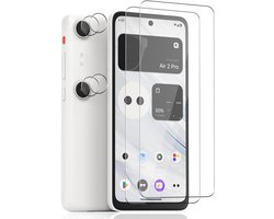 Pantserbescherming Glas voor Xreal Beam Pro - 2 Stuks Beschermfolie en Camerabescherming - 9H Hardheid, Krasbestendig, HD Helder