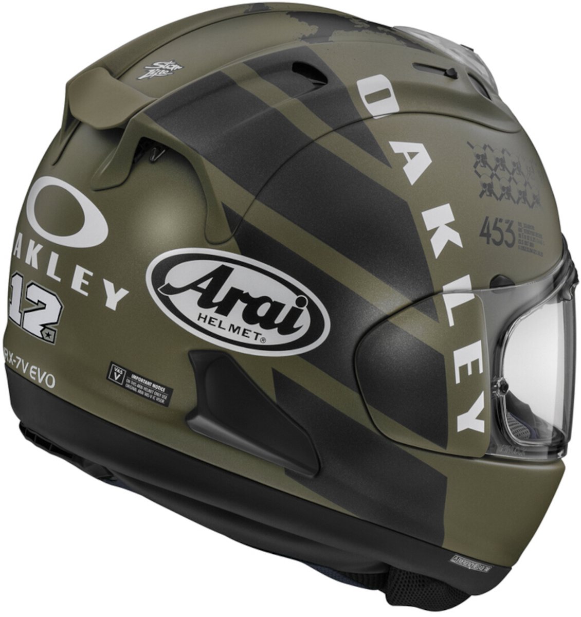 Arai RX-7V Evo Maverick Oakley Integraalhelm - Helm – foto 3