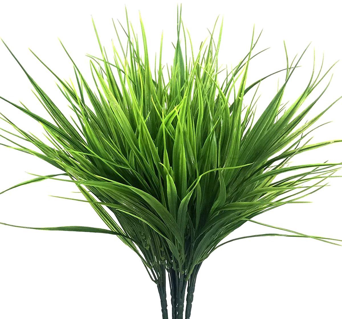 Ibenzoa Levensechte Kunstplanten Set van 4 Stuks voor Binnen- en Buitendecoratie, Hoogte 37 cm groen