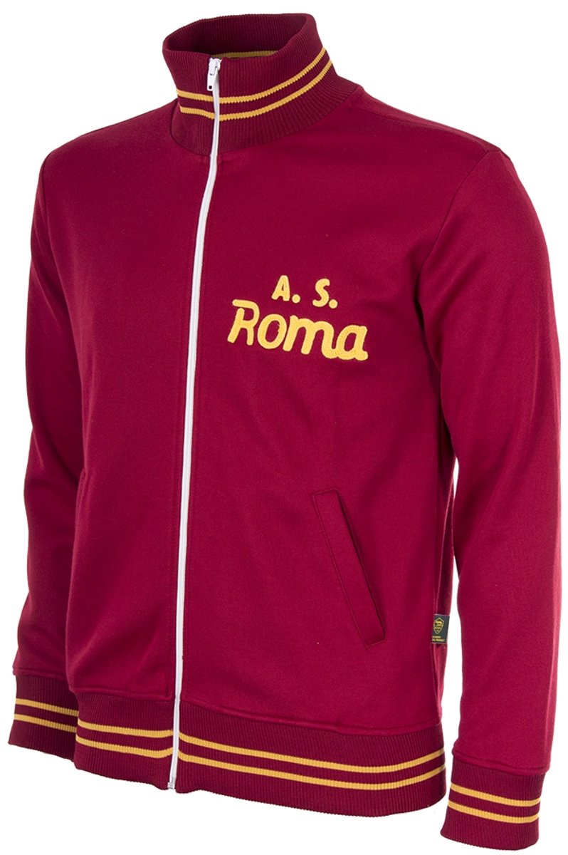 COPA - AS Roma 1974/75 Retro Voetbalvest - Heren - Rood - XS