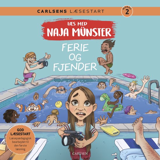 Læs med Naja Münster (3) Ferie og fjender - cover