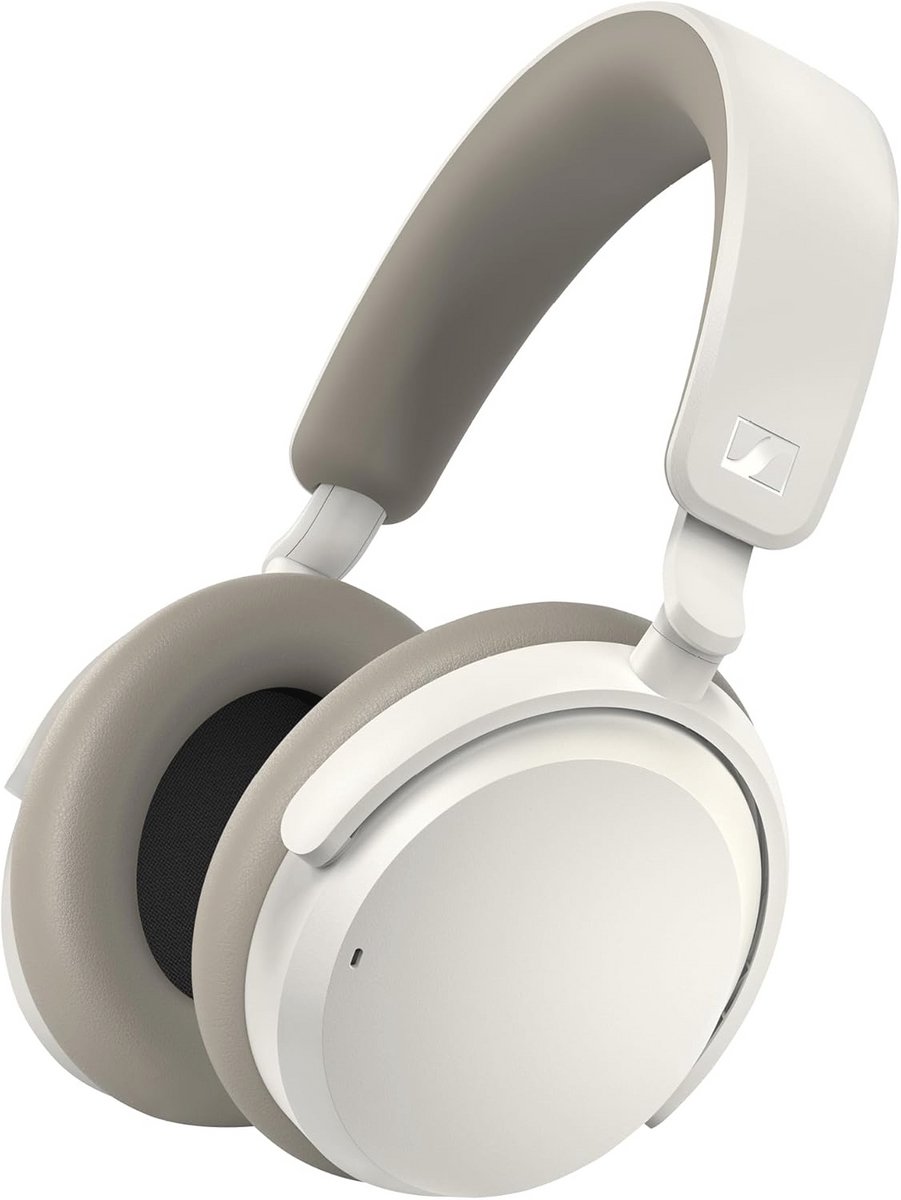 Draadloze bluetooth-hoofdtelefoon met 50 uur accuduur en hybride ruisonderdrukking