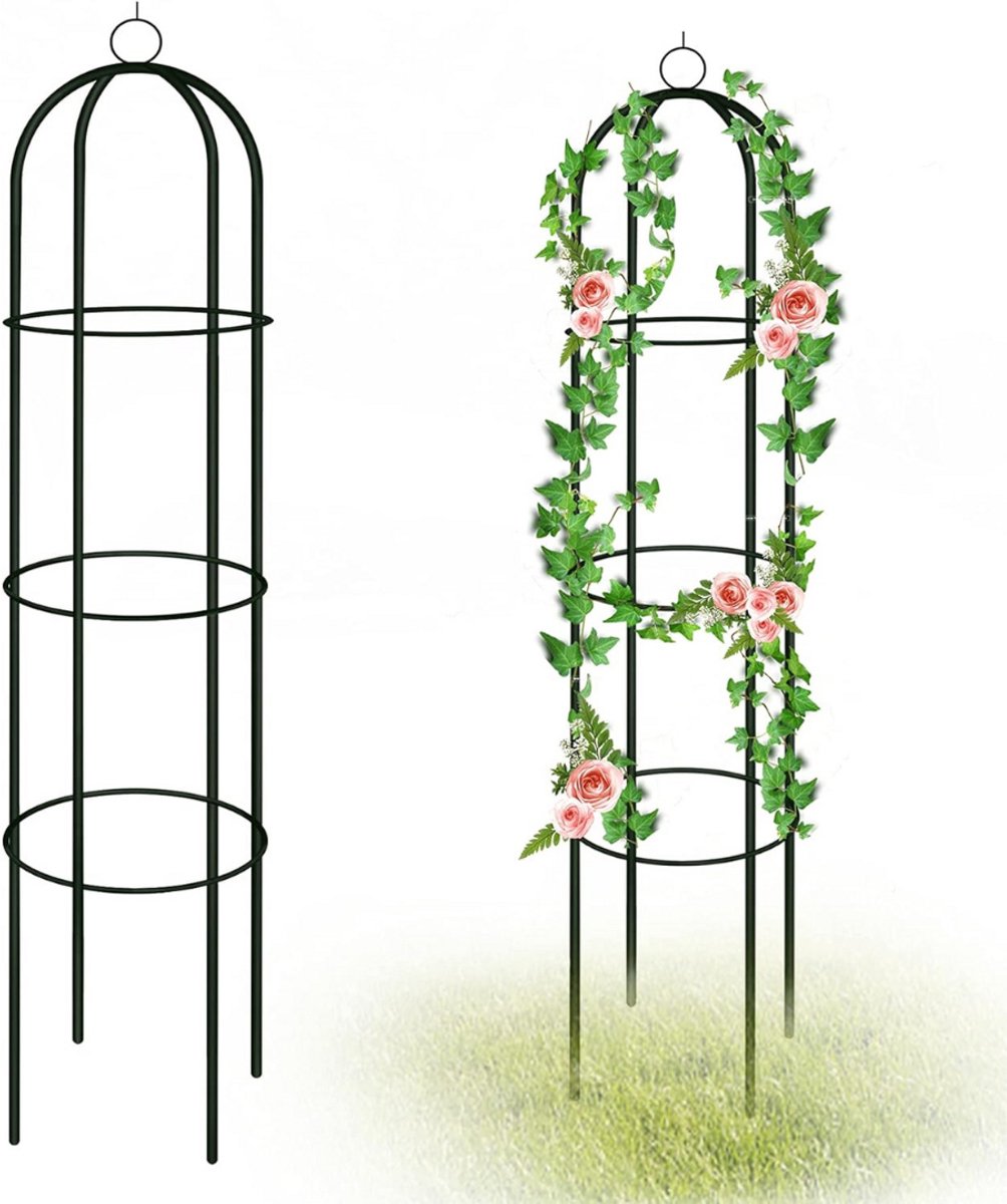 Klimrek Planten - Plantensteunen voor Klimplanten - Wandrek voor Buiten - Staal