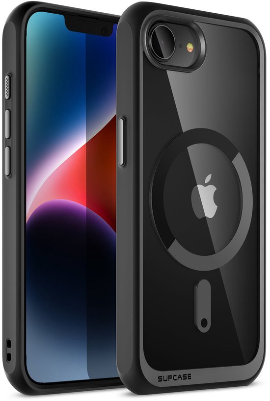 Supcase UB MagSafe geschikt voor iPhone 17e / 16e hoesje - Zwart