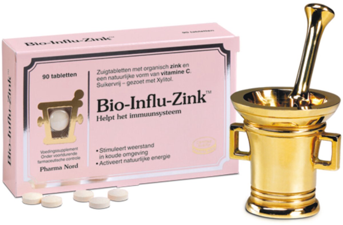 Pharma Nord Bio-Influ-Zink - 2 x 90 tabletten - Voordeelverpakking