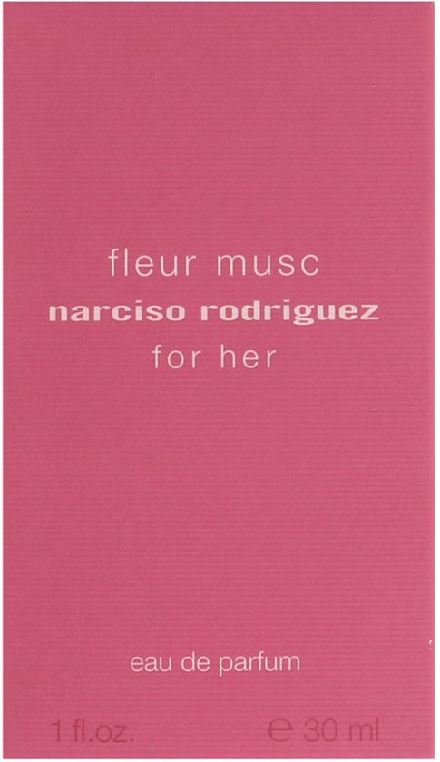 Narciso Rodriguez Fleur Musc - Bloemige damesparfum met muskus en rozen - 30 ml