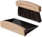 Ibenzoa® Tafelbezem en Veegschep Set voor Efficiënt Schoonmaken in Keuken en Woonkamer, 2 Stuks