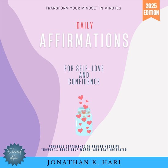 Daily Affirmations for Self-Love and Confidence: - cover