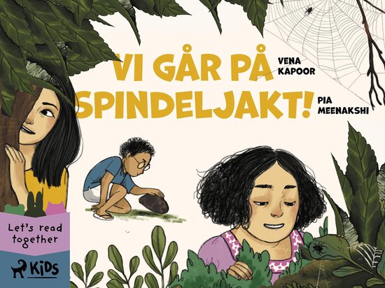 Läs tillsammans - Vi går på spindeljakt! - cover