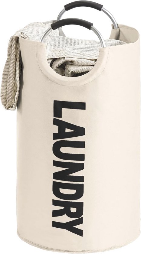 Wasmand, opvouwbare kunststof rollende organisatiemand met handvat en wielen, multifunctionele opbergplanken, trolley, voor slaapkamer, badkamer, woonkamer, Tier Basket Stand