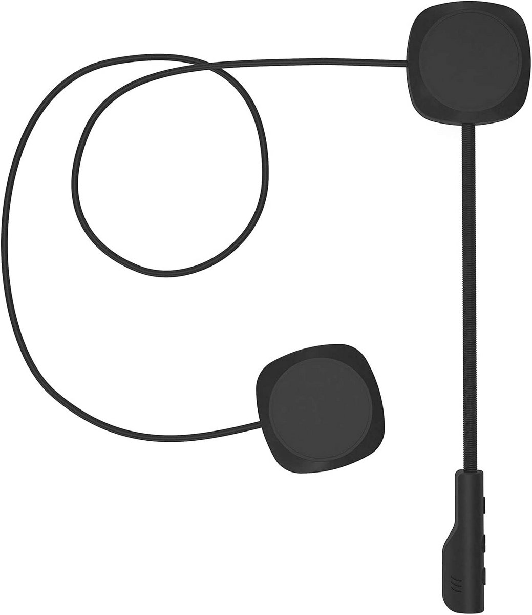 Draadloze Bluetooth 5.0 Hoofdtelefoon voor Motorhelmen - Handsfree Muziek & Oproepbediening