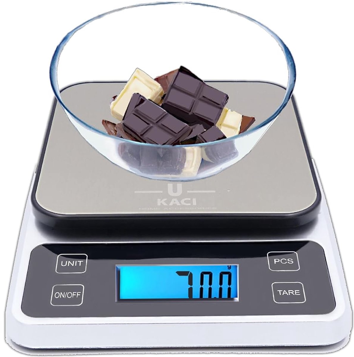 Digitale Keukenweegschaal tot 10 kg - Compacte en Nauwkeurige Meetapparatuur met LCD