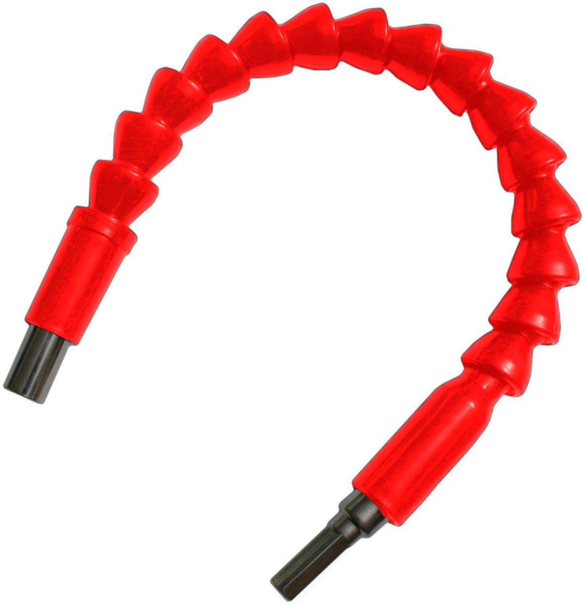 Flexibel verlengstuk voor hex bits (30 cm, rood)