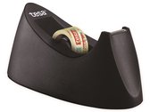 tesa Dérouleur de table tesafilm Curve noir avec rouleau de film adhésif 33 m x 19 mm