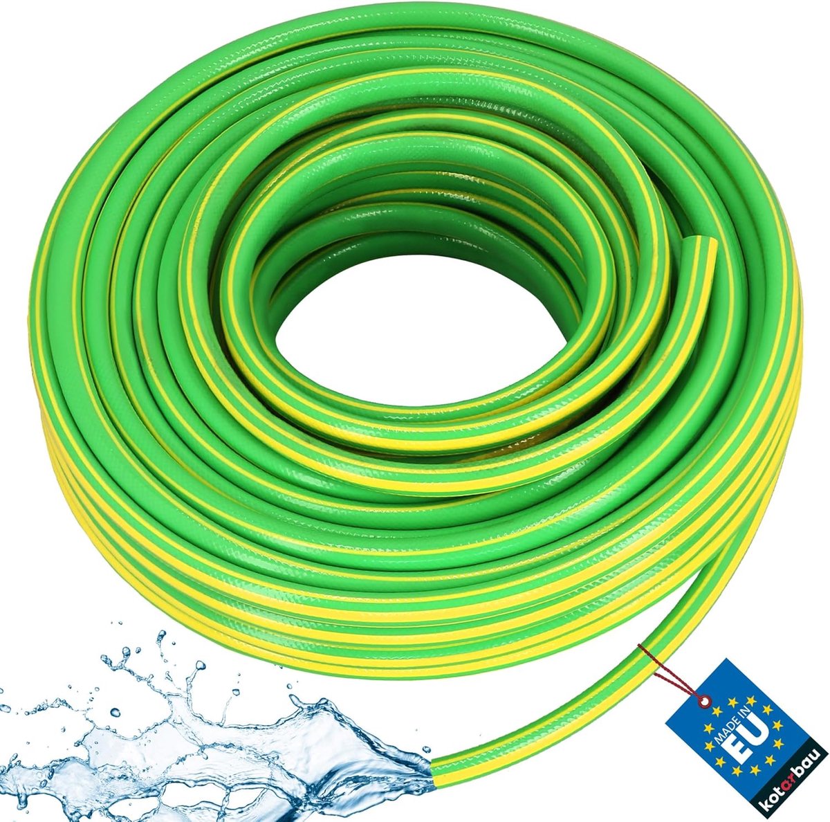 Professionele Tuinslang 3/4" 30m - 4-laags Waterbesproeiing voor Planten en Tuinen