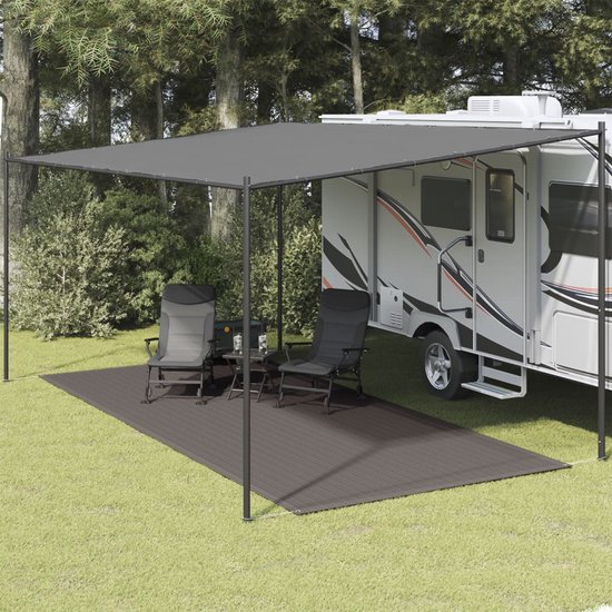 vidaXL - Tenttapijt - 250x550 - cm - antracietkleurig van Vidaxl — afbeelding 3
