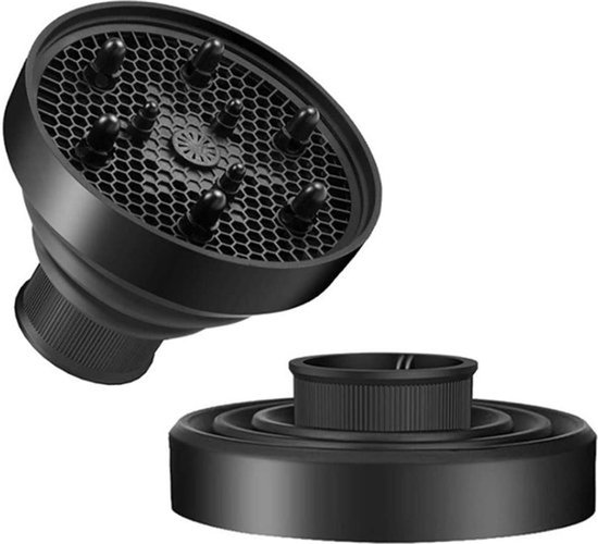 Diffuseur Embout Sèche-Cheveux Universal - Siliconen Universel pour Boucles Universel pour Brosse