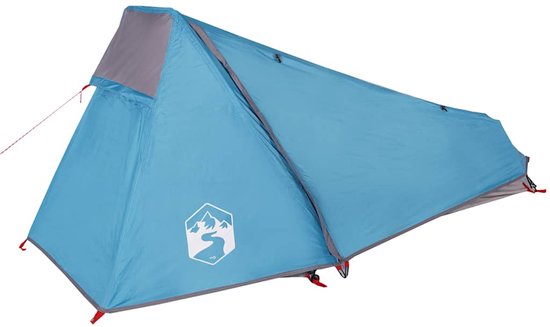 vidaXL - Tunneltent - 1-persoons - waterdicht - blauw van Vidaxl — afbeelding 3