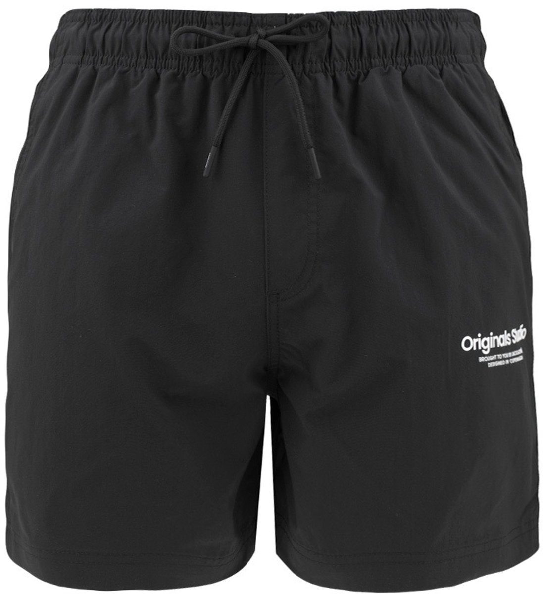 JACK&JONES PLUS - JPSTNAXOS JJSWIM SHORTS VESTERBRO SN PLS Heren Zwembroek - Black — afbeelding 7