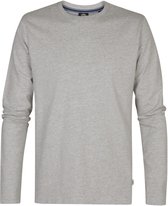Petrol Industries - Heren Logo T-shirt Lange Mouwen Dolphinpark - Zwart - Maat XL