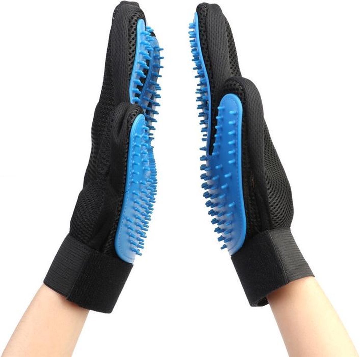 *** Verzorg jouw huisdieren met gemak - Vachtverzorging handschoenen vacht haren - 2 stuks van Heble® ***
