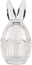 Clayre & Eef Pot en verre Œuf Ø 6x11 cm Transparent Verre