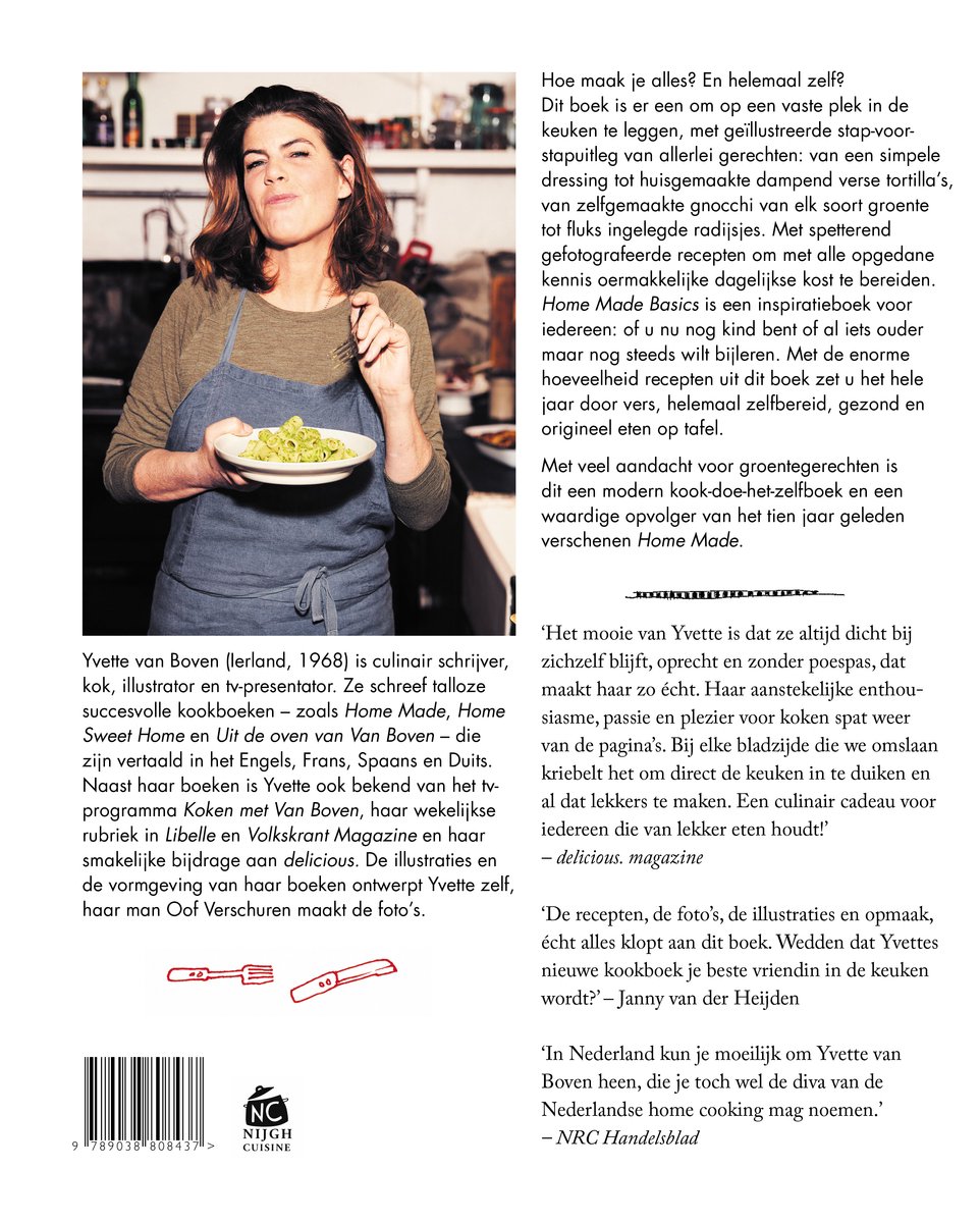 Home Made Basics - back cover