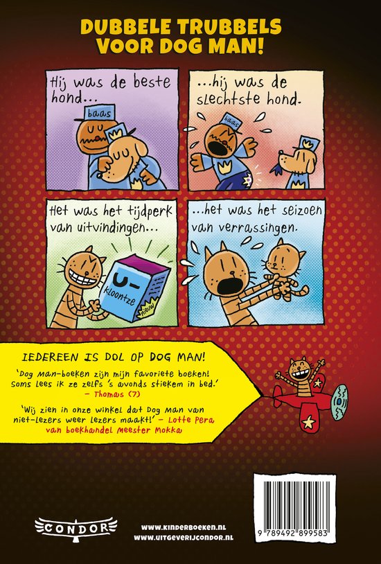 Dog Man - Dog Man en de gekloonde kat