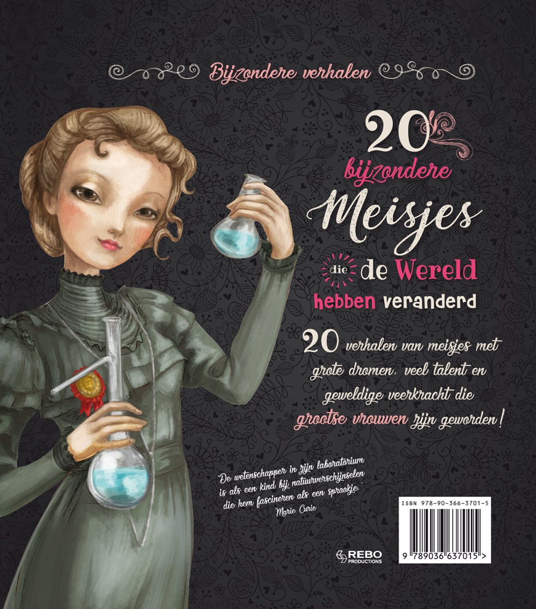 Een illustratie van een vrouw in een laboratorium met wetenschappelijke apparatuur.
