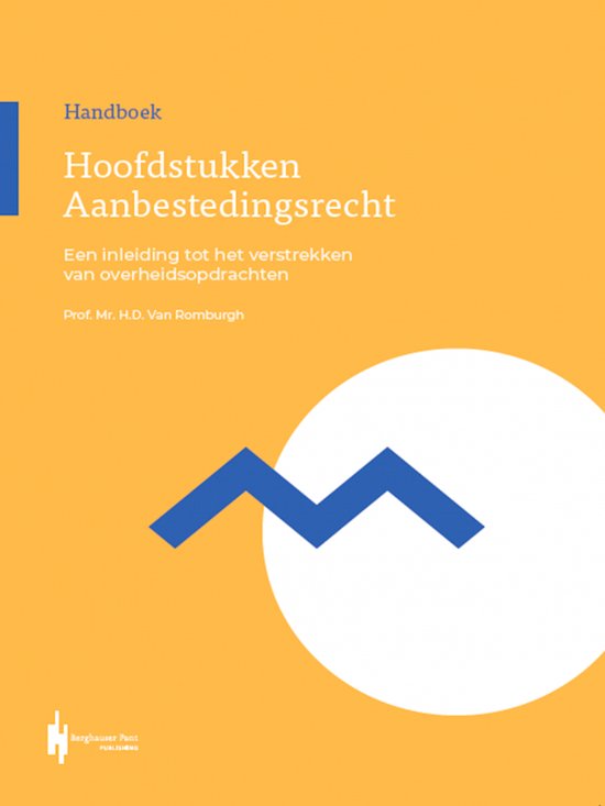 Hoofdstukken aanbestedingsrecht - cover