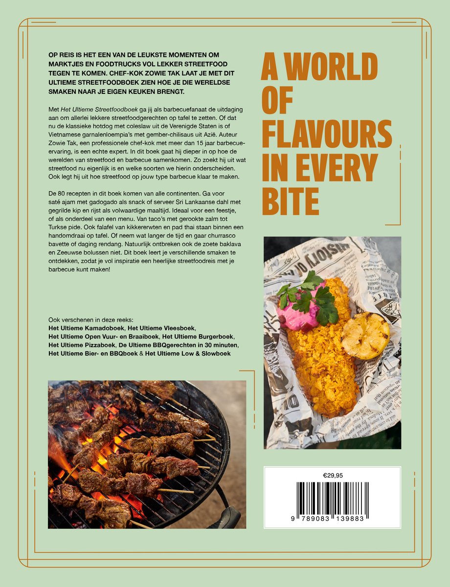Het Ultieme Streetfoodboek - back cover