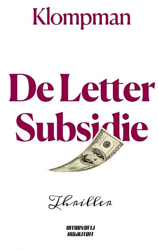 DE LETTER SUBSIDIE - cover