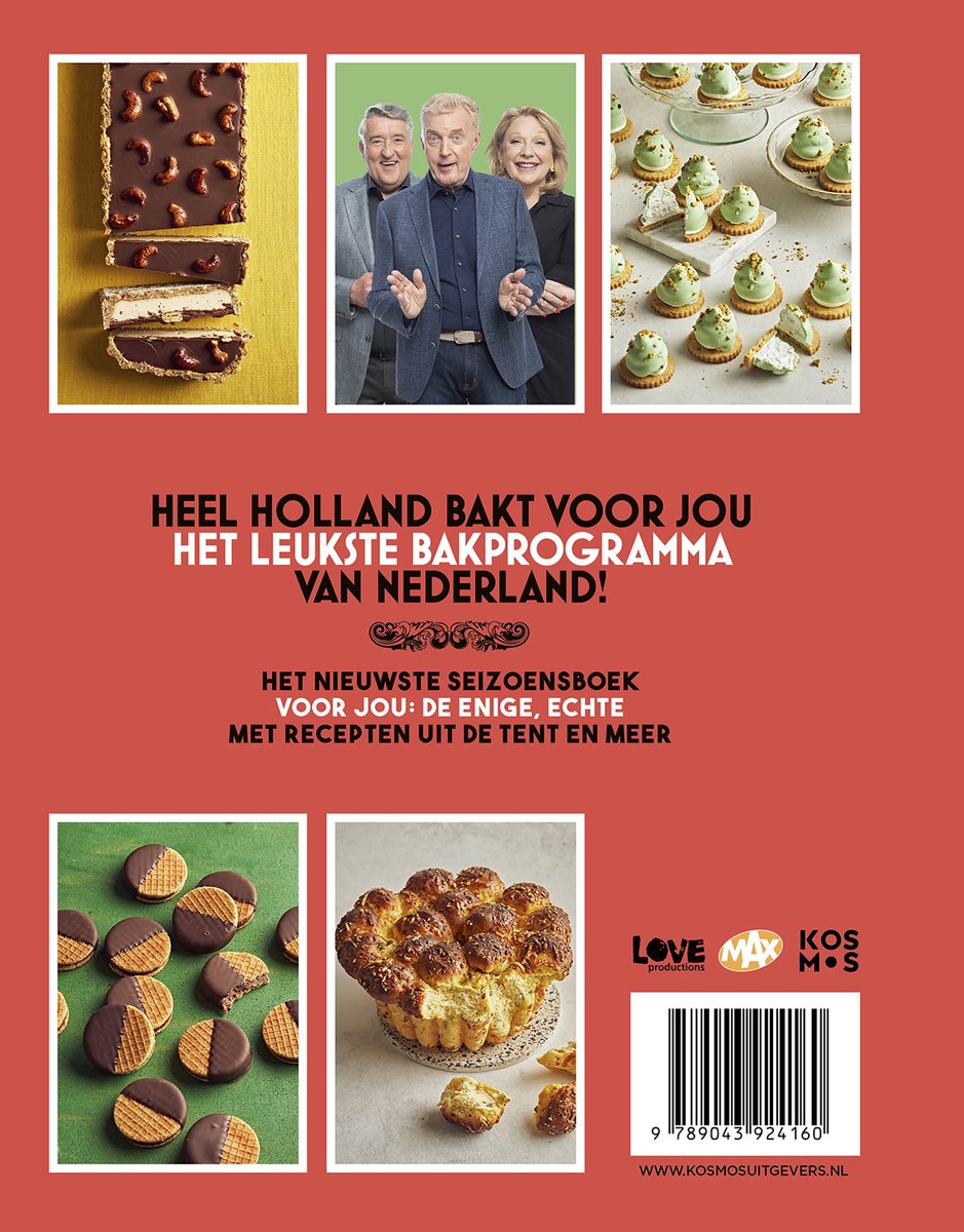 Heel Holland Bakt voor jou - back cover
