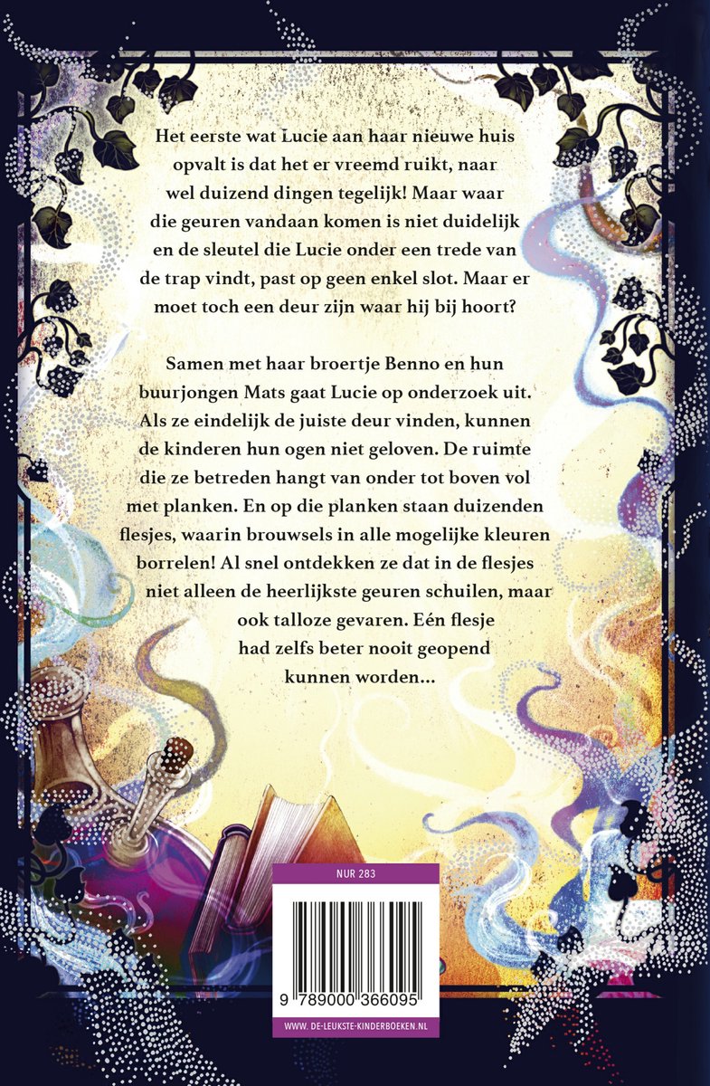 De magische apotheek 1 - Er hangt een geheim in de lucht - back cover
