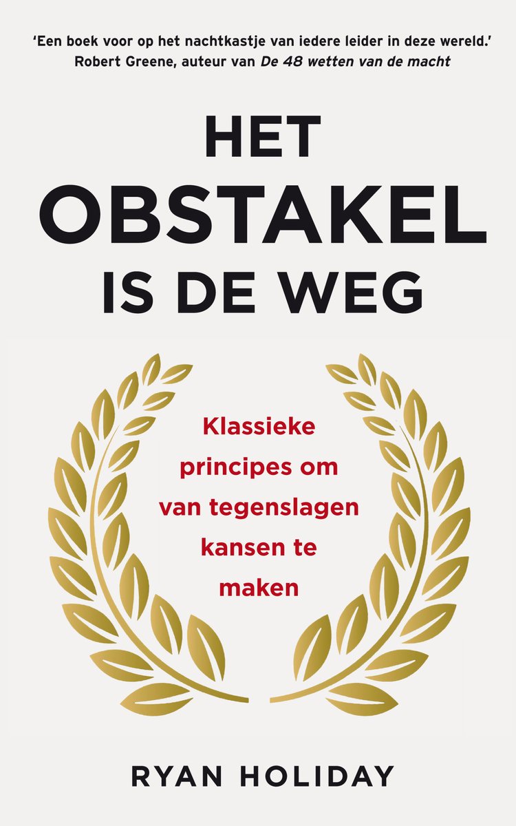 Omslag van Het obstakel is de weg