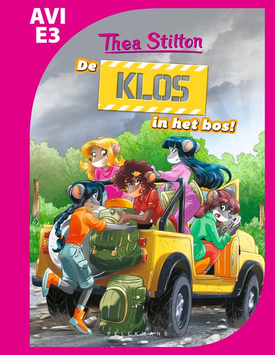 Thea Stilton - De klos in het bos! - cover