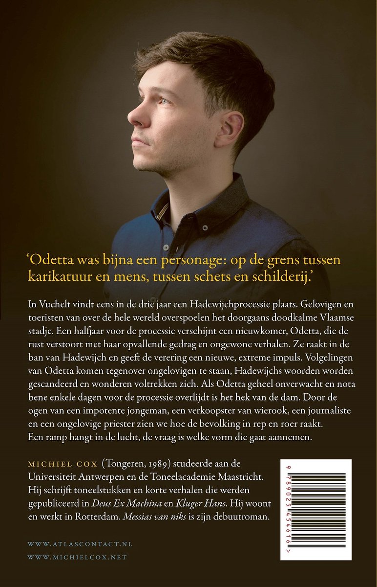 Messias van niks - back cover