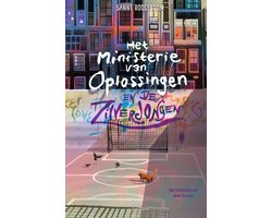 Omslag van Het Ministerie van Oplossingen 4 - Het ministerie van Oplossingen en de Zilverjongen