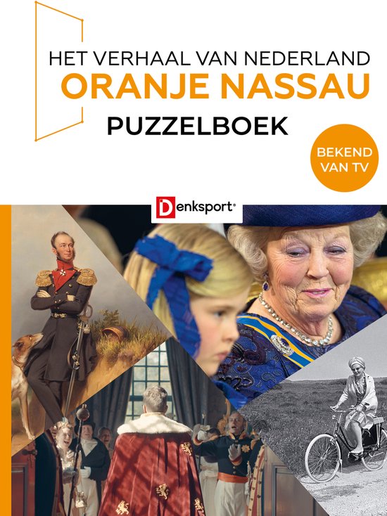 Het Verhaal van Nederland Oranje Nassau puzzelboek