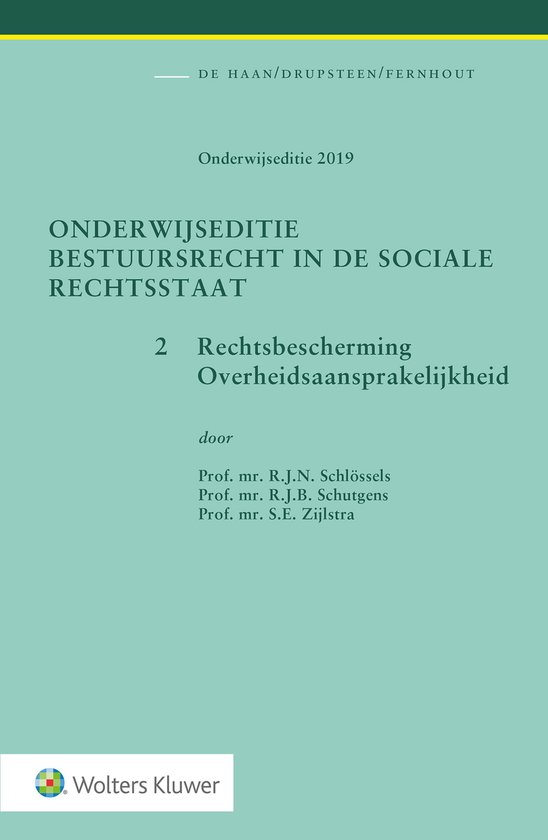 Onderwijseditie Bestuursrecht in de sociale rechtsstaat 2. R ... - cover