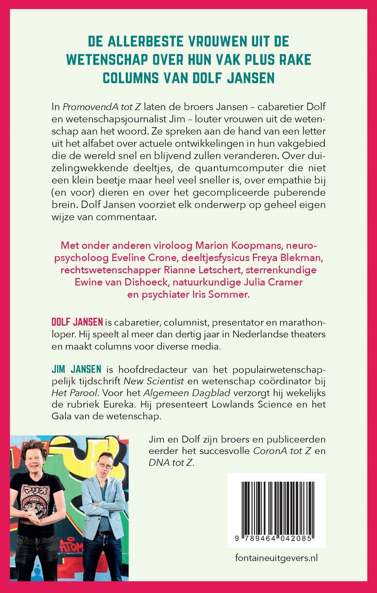 PromovendA tot Z - back cover